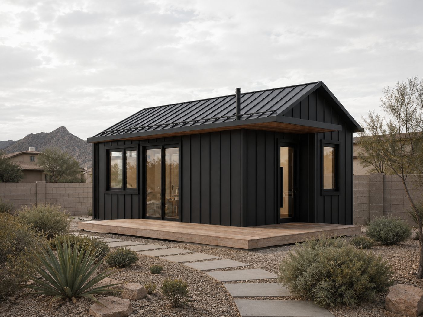 Studio casita exterior