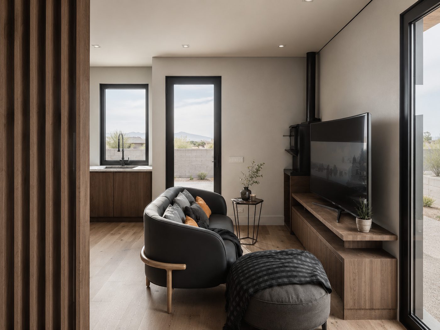 Studio living room