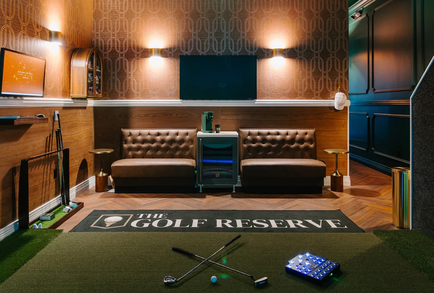 The Golf Reserve members' lounge in Phoenix, a suite build-out designed and permitted by SOKO Designs